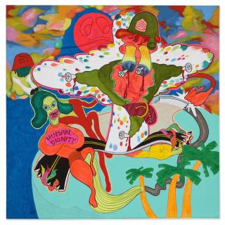 Peter Saul - Human Dignity