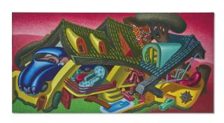 Peter Saul - Modern home