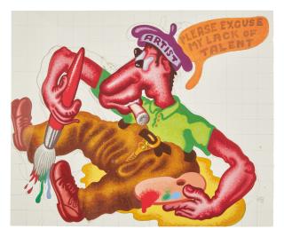 Peter Saul - Please Excuse My Lack Of Talent