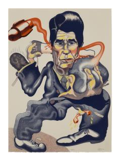 Peter Saul - Politics