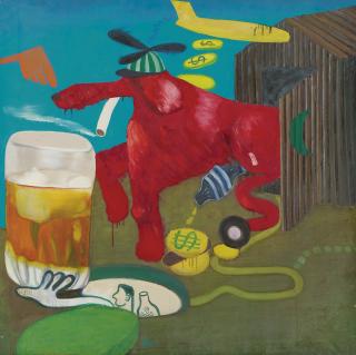 Peter Saul - Rich Dog