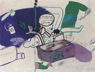 Peter Saul - The Mad Butcher Is A Good Boy