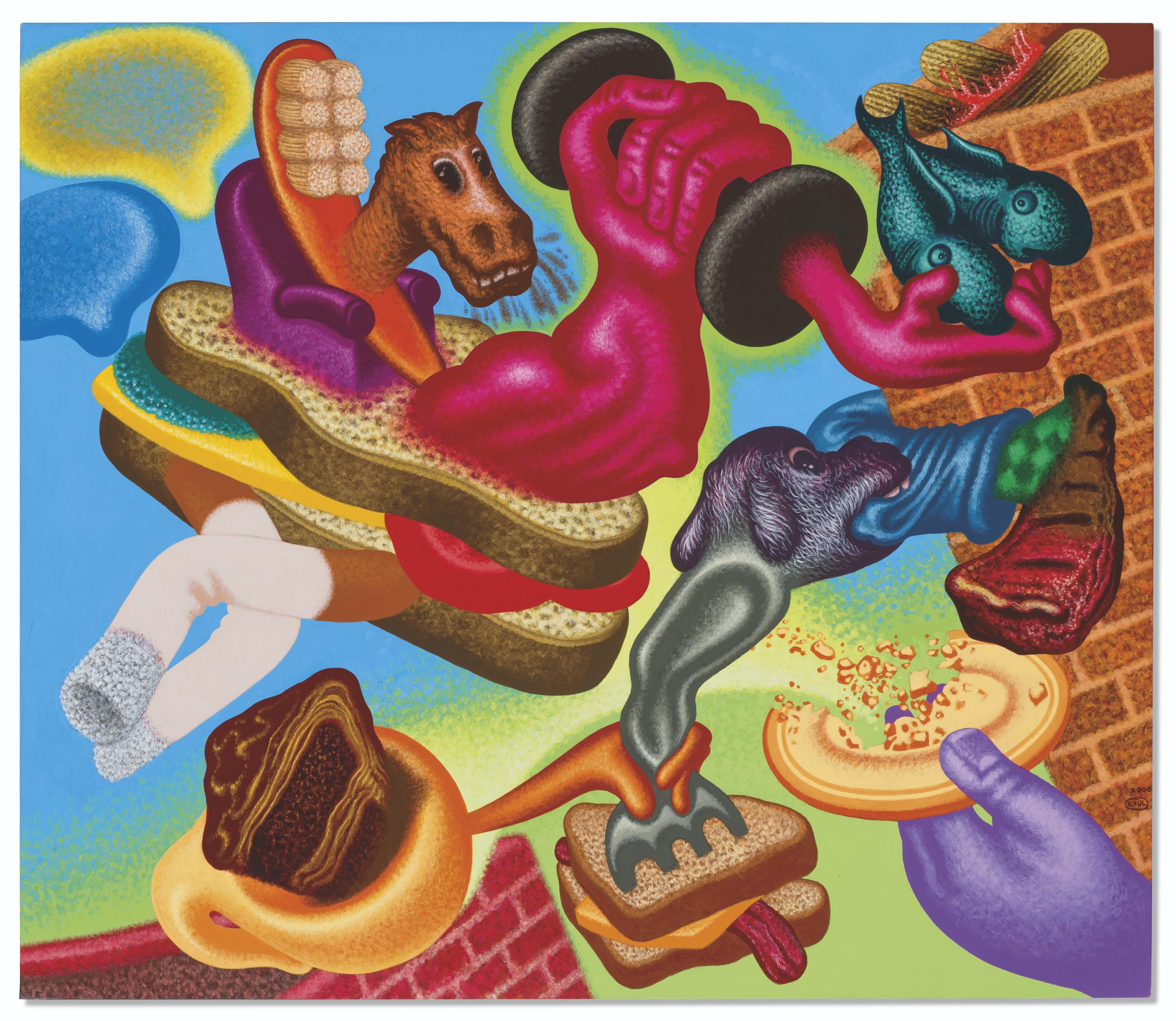 Peter Saul - Yikes