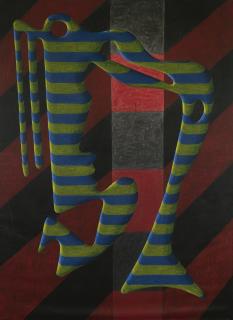 Peter Schuyff - Self Portrait