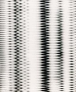 Peter Sedgley - Black & White organizational study for counterpoint 1