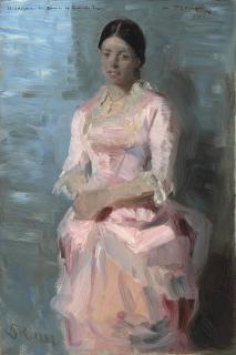 Peter Severin Krøyer - Portrait of Frederikke Tuxen