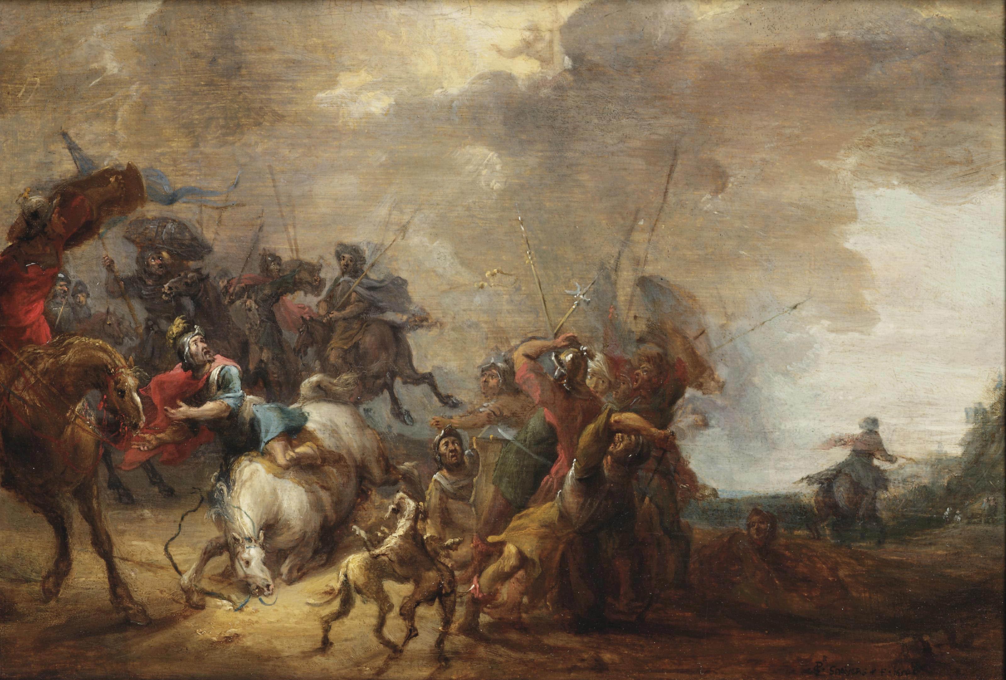 Peter Snayers - The Conversion of Saint Paul