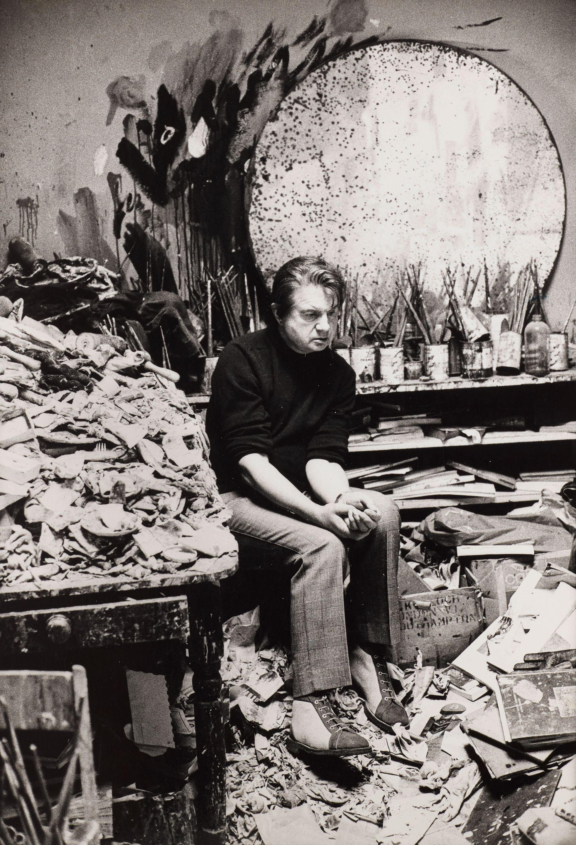 Peter Stark - The Artist (Francis Bacon) in His Studio