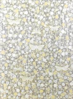 Peter Stevens - Ghost Moths White