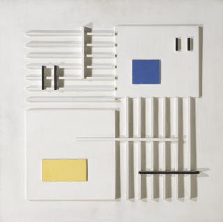 Peter Stroud - White Relief In Black, Yellow And Blue