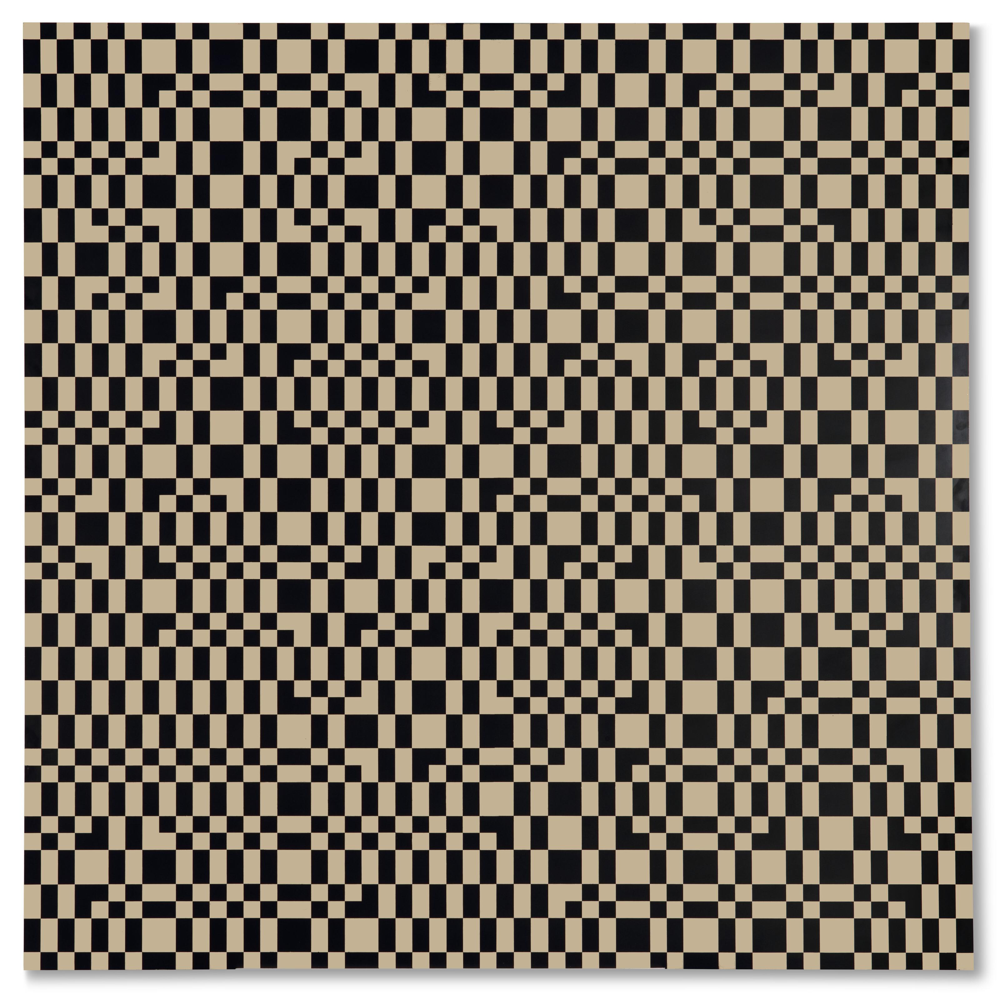 Peter Struycken - Computer Structuren 6A (Computer Structures 6A)