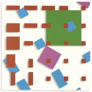 Peter Struycken - Structuur Xvii (Structure Xvii)