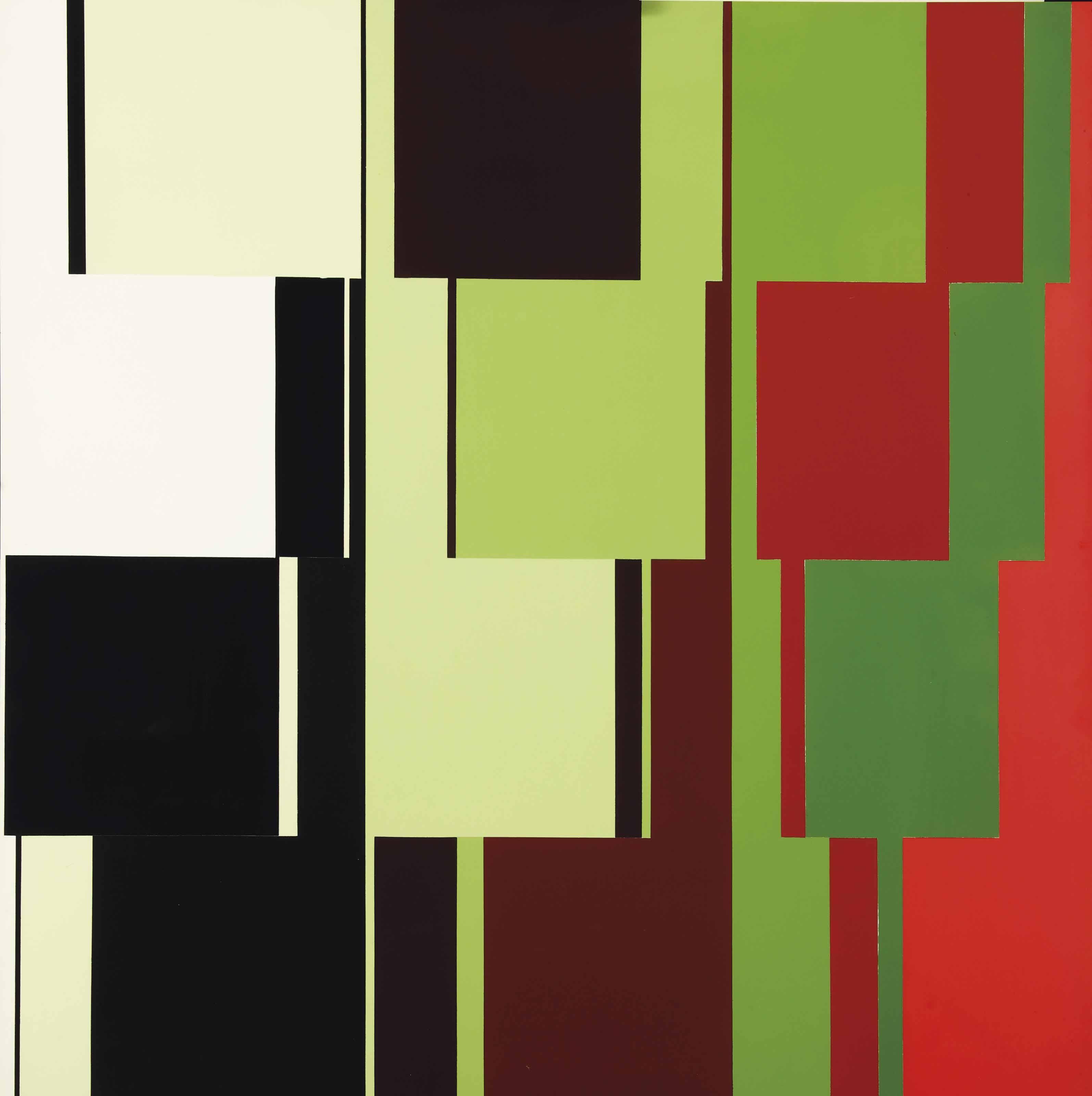 Peter Struycken - Wetmatige Beweging