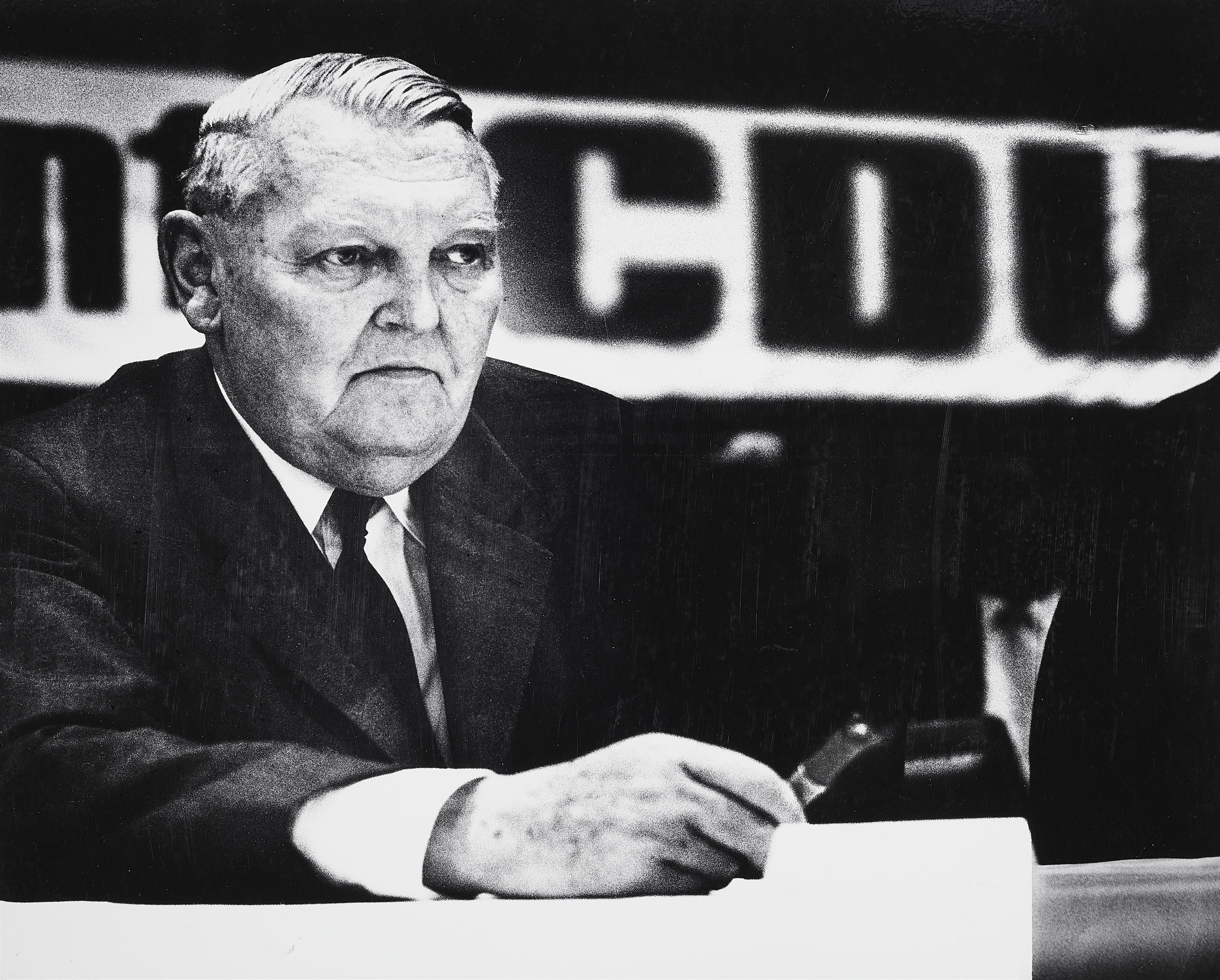 Peter Thomann - Bundeskanzler Dr. Ludwig Erhard