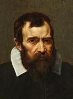 Peter van Lint - Portrait eines bärtigen Herren mit weißem Kragen