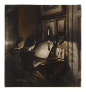 Peter Vilhelm Ilsted - Evening