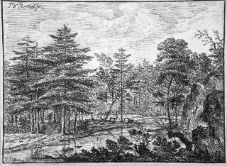 Peter von Bemmel - 2 Bll. aus der Folge: Landschaften.