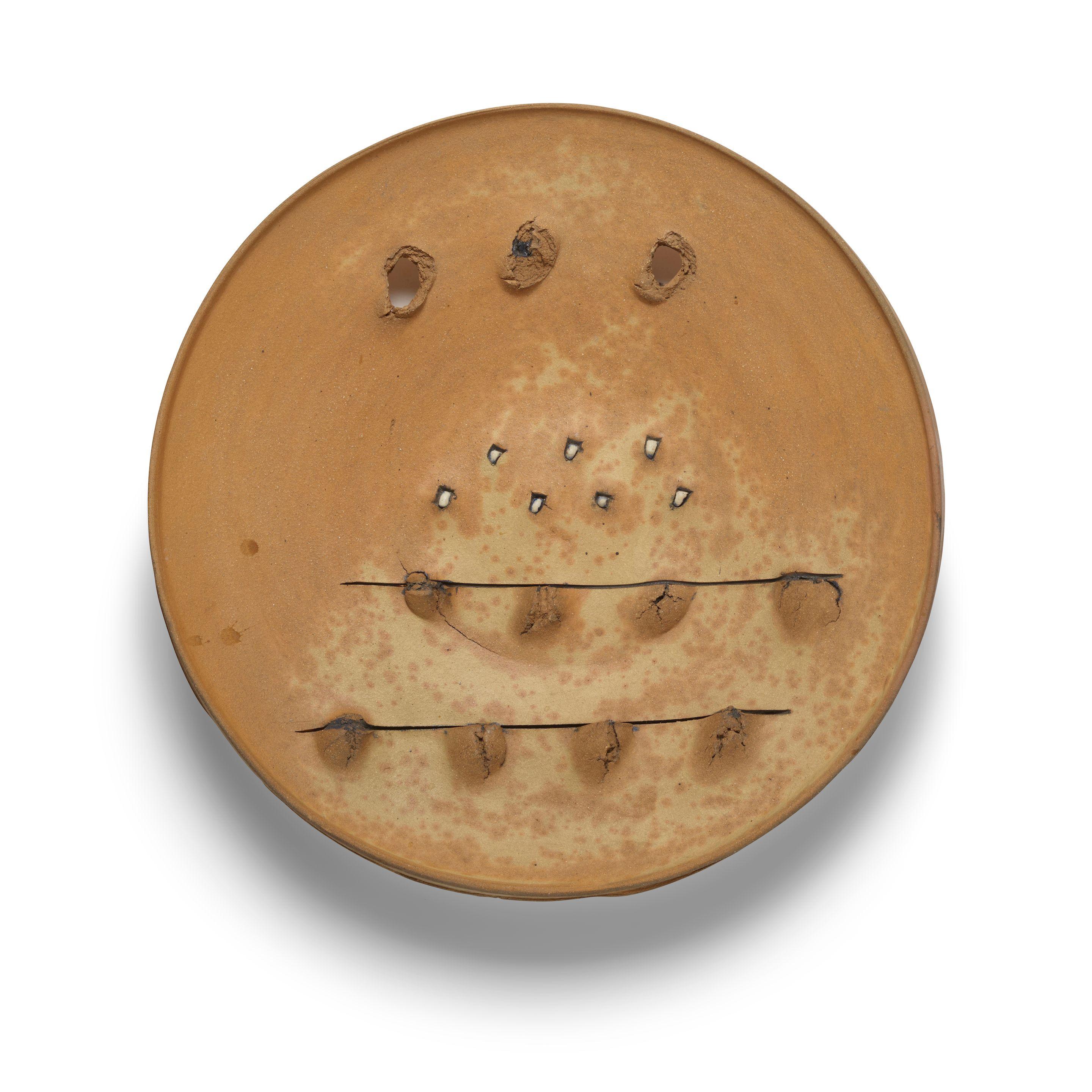 Peter Voulkos - Untitled (Plate), 1973