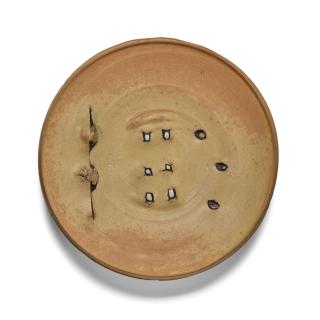 Peter Voulkos - Untitled Plate, 1973