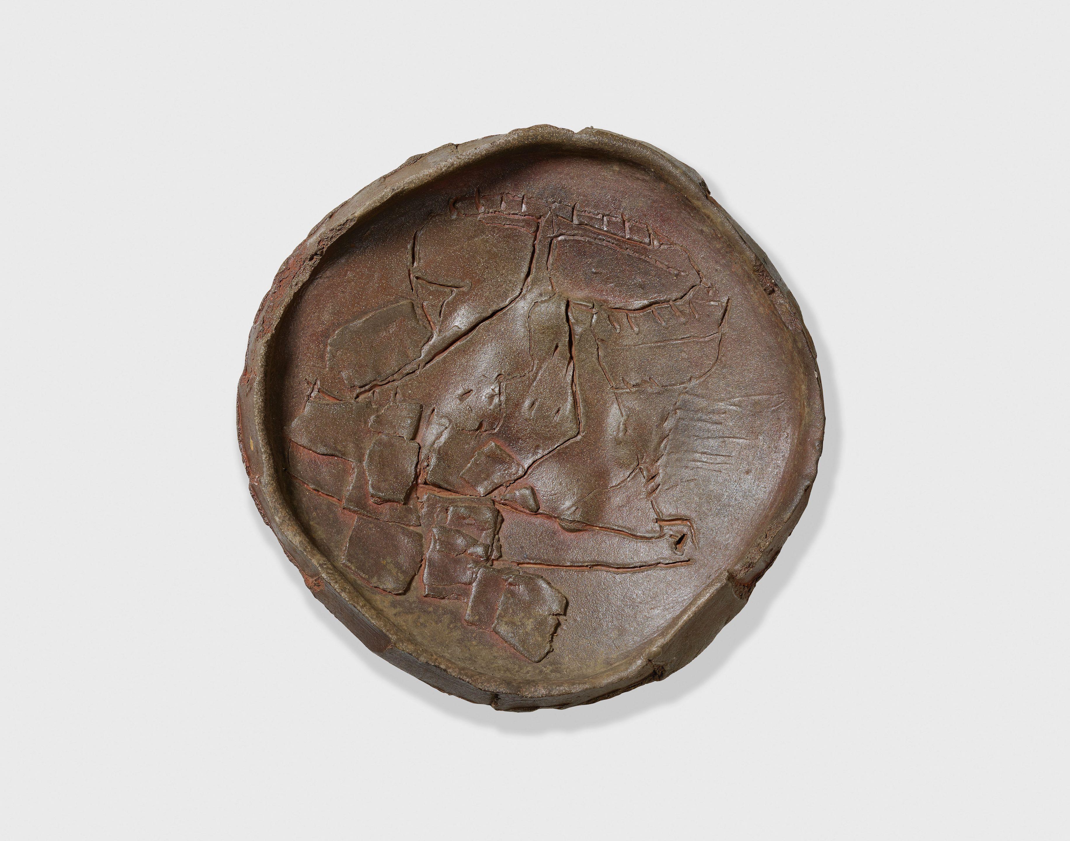 Peter Voulkos - Untitled (Plate), 1993