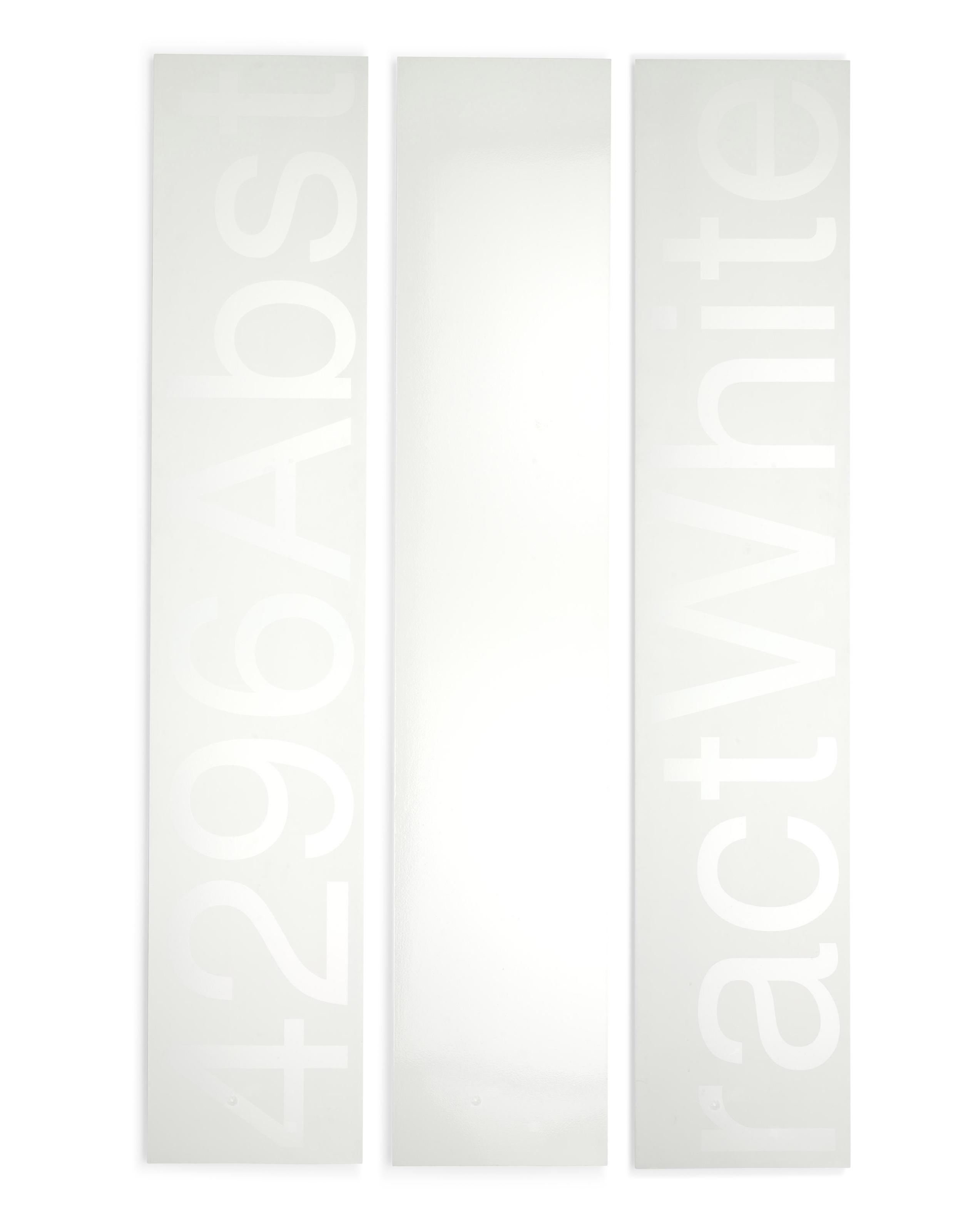 Peter Wegner - Abstract White (1 and 3 Whites)