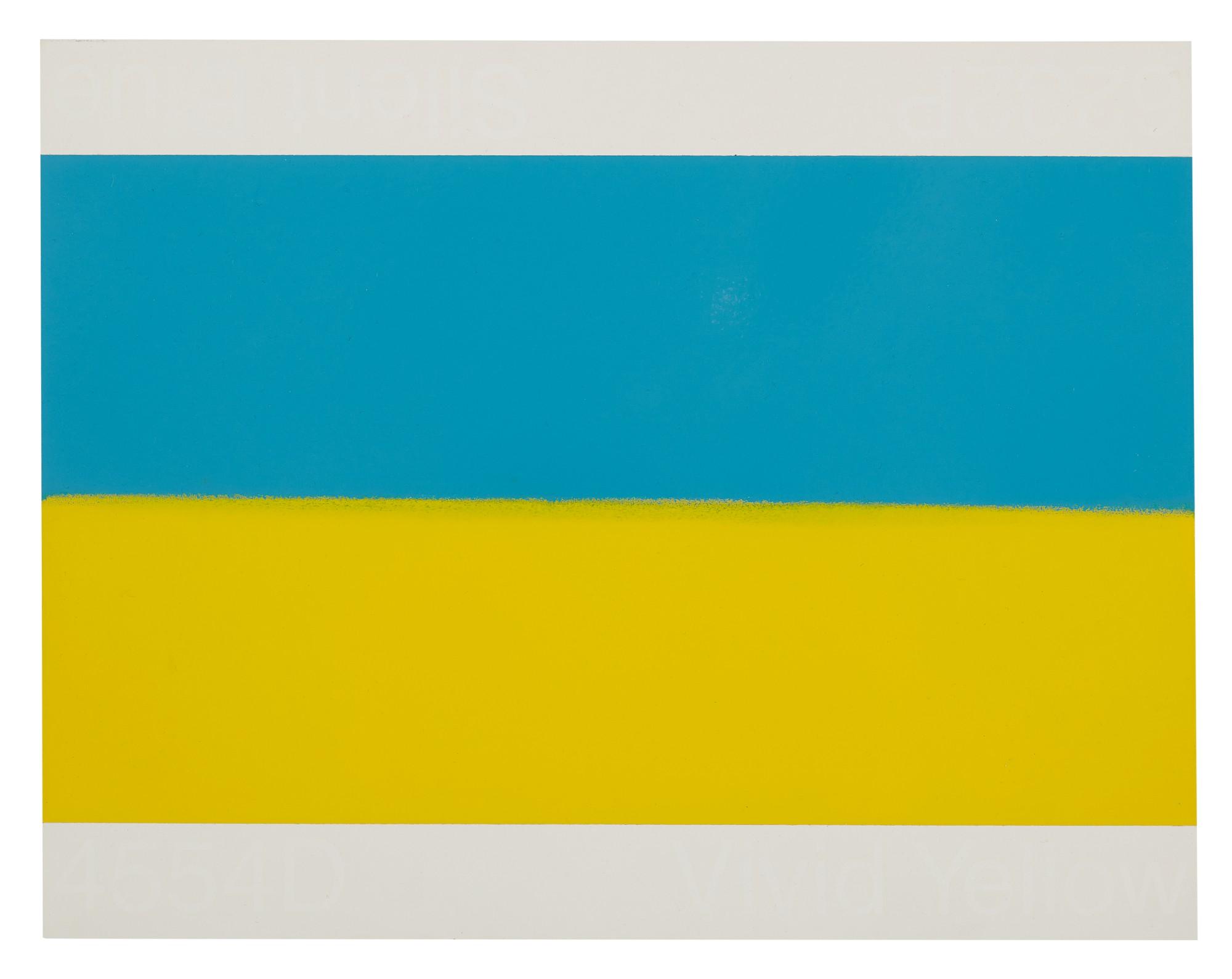 Peter Wegner - Silent Blue/Vivid Yellow