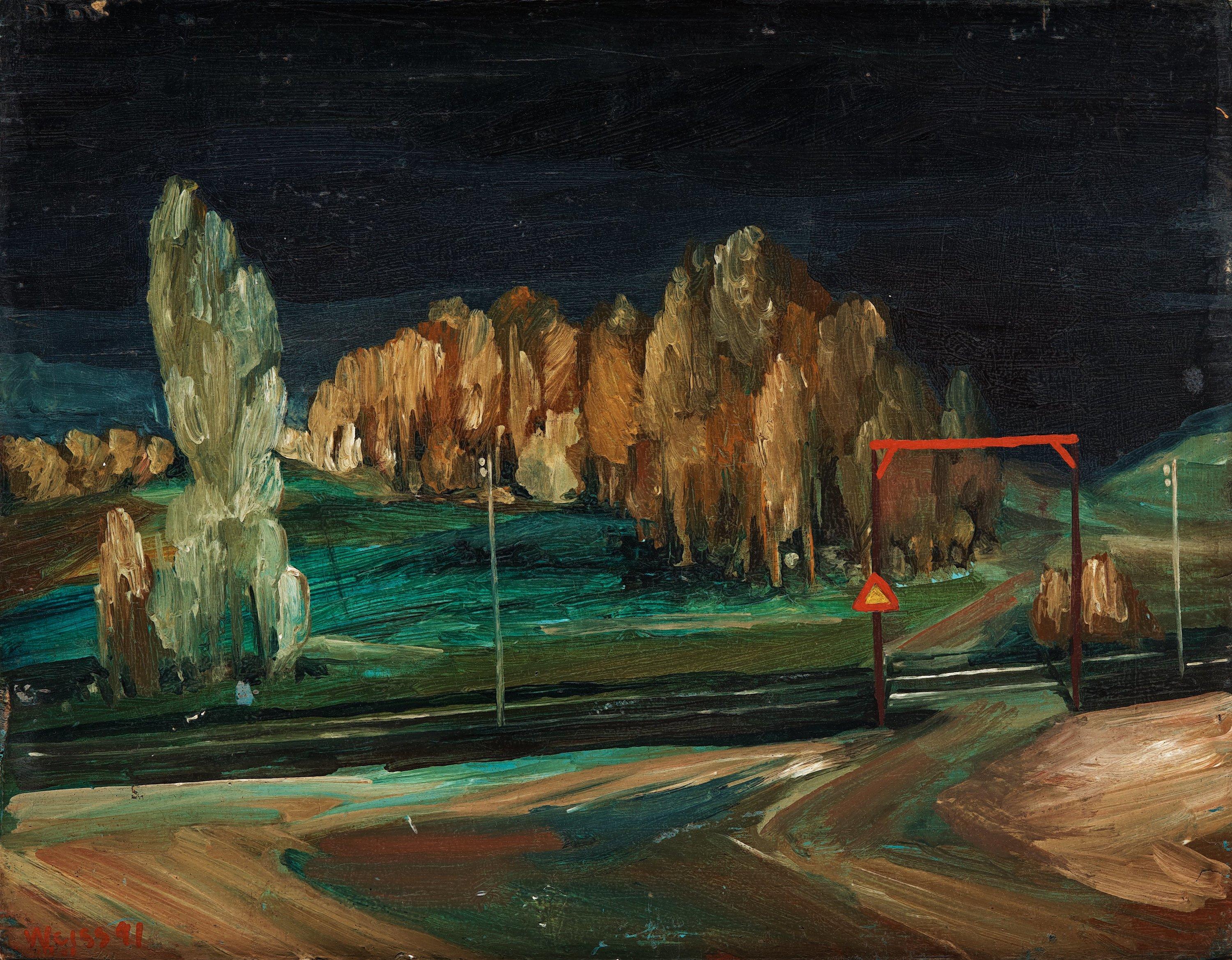 Peter Weiss - The railway crossing.