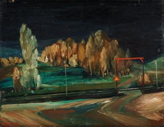 Peter Weiss - The railway crossing.