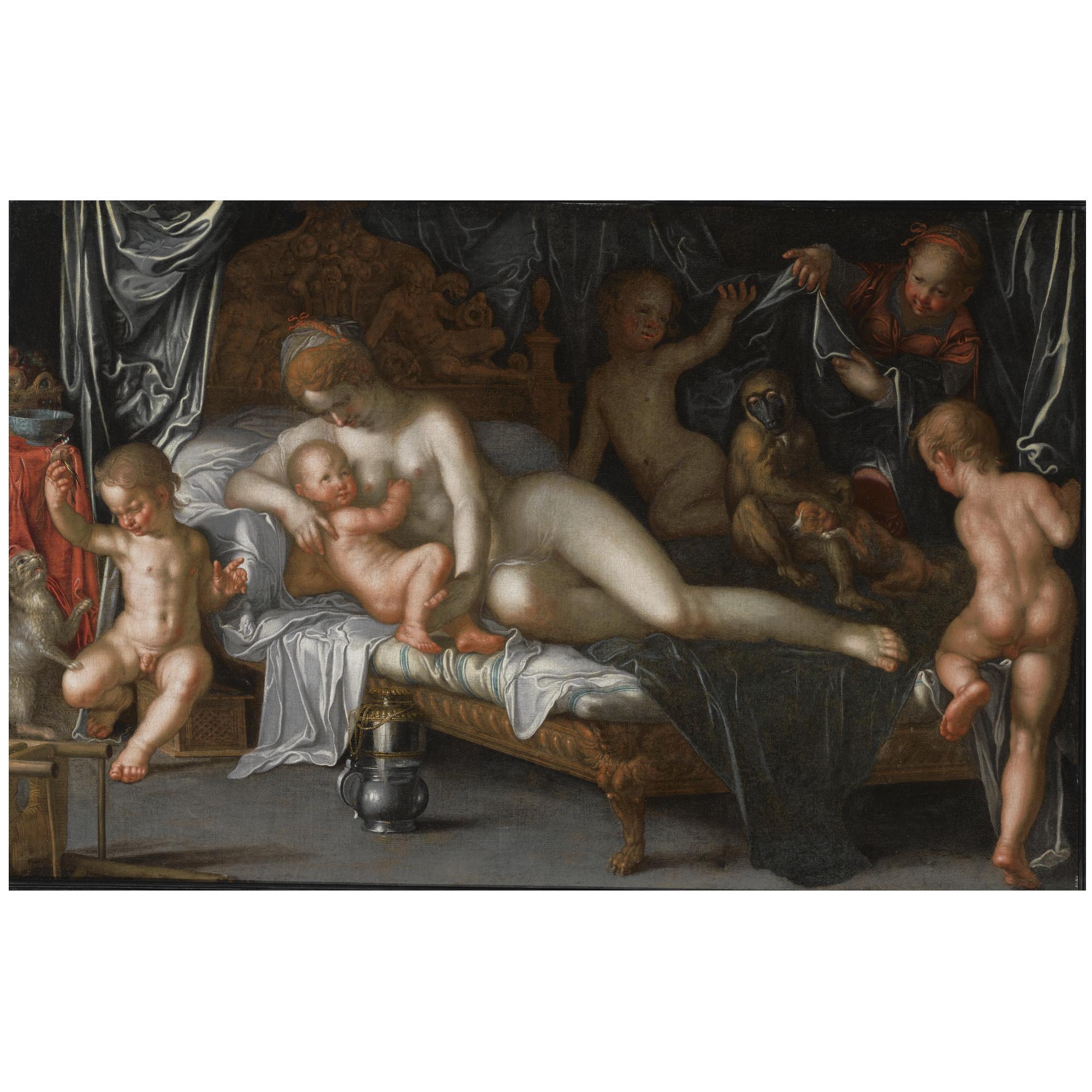 Peter Wtewael - Allegory Of Love