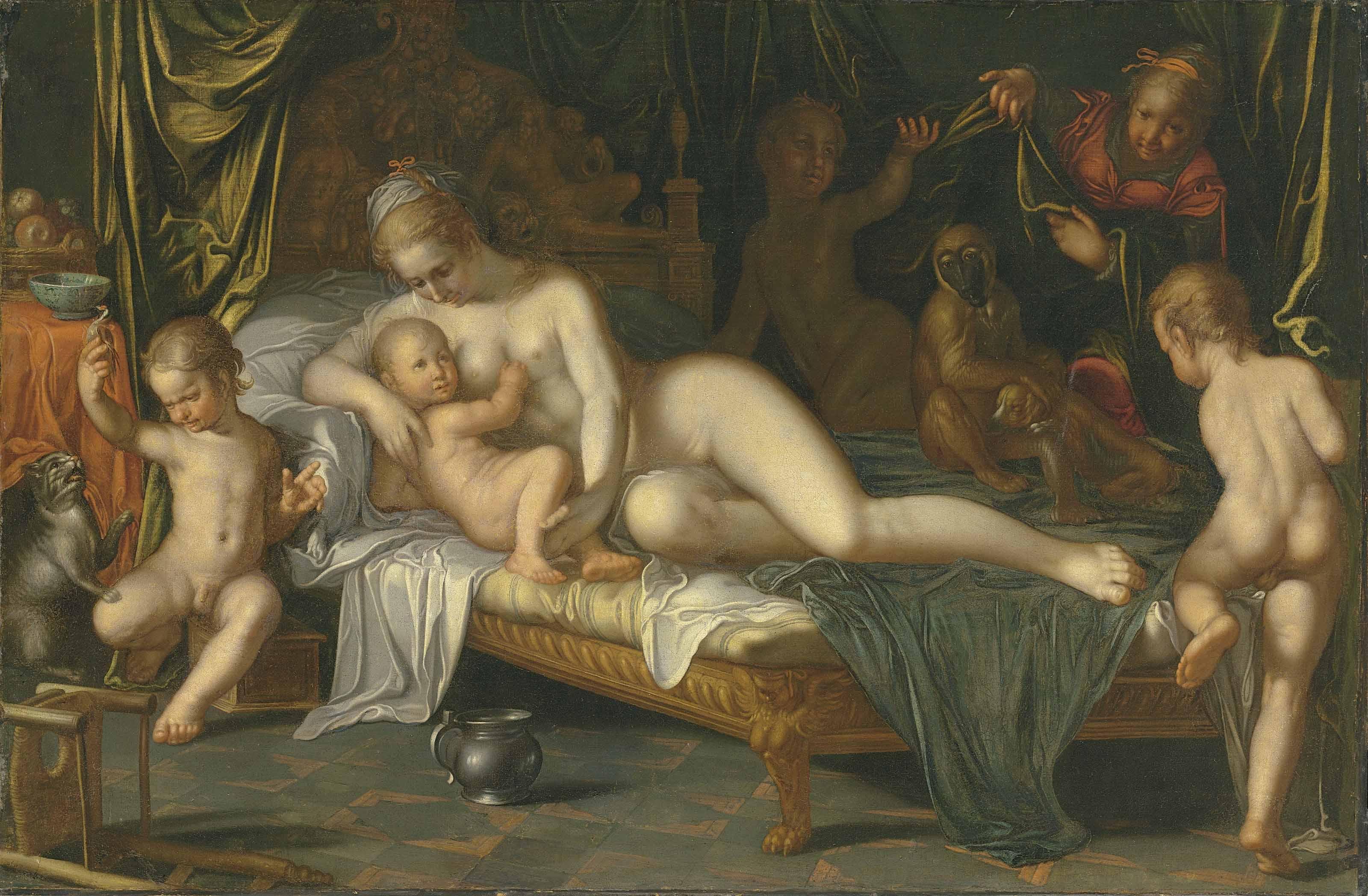 Peter Wtewael - An Allegory Of Love