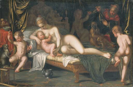 Peter Wtewael - An Allegory of Love