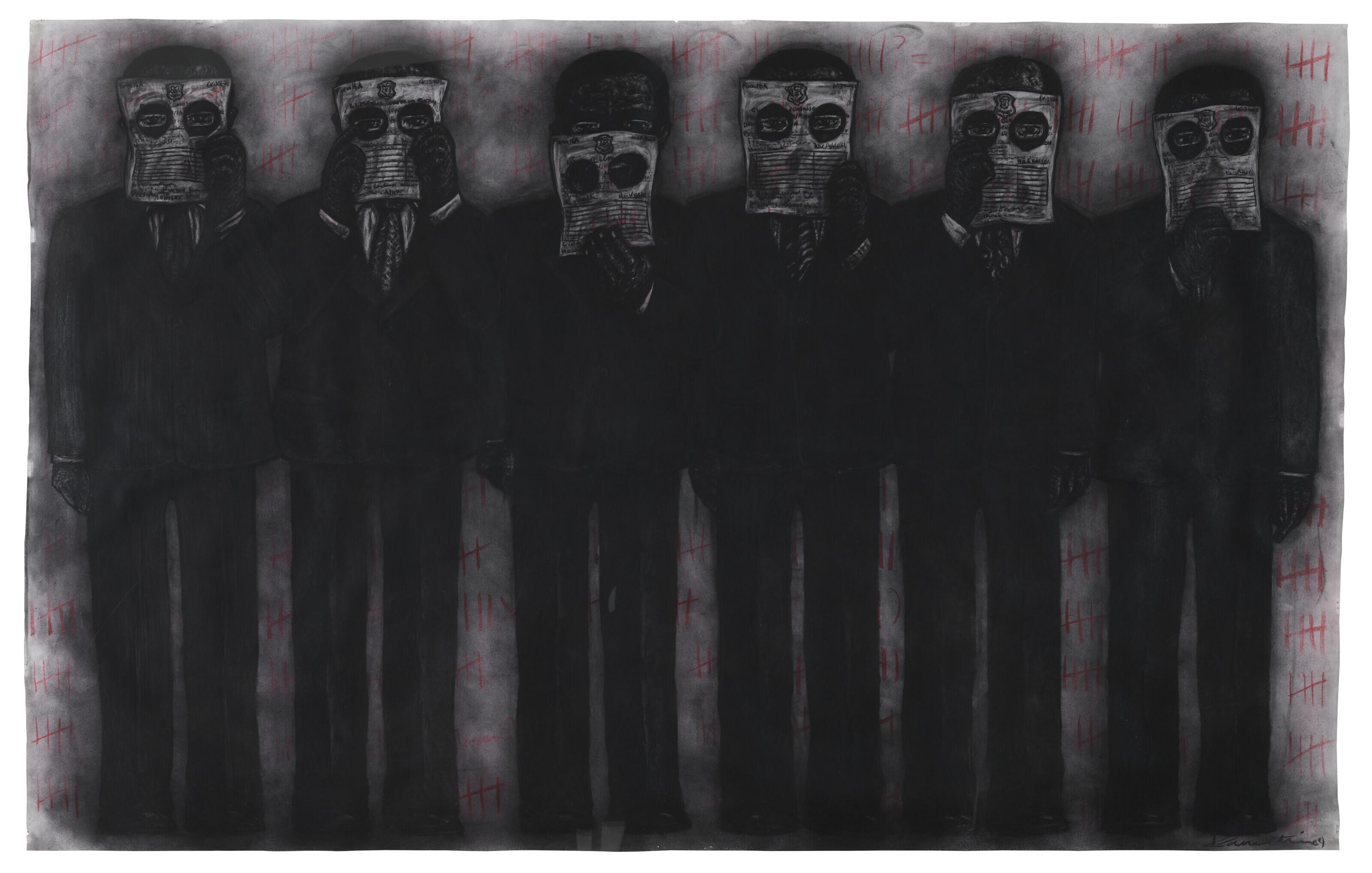 Peterson Kamwathi - Untitled (ECK) (from Sitting Allowance series)