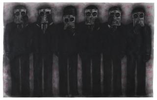 Peterson Kamwathi - Untitled (ECK) (from Sitting Allowance series)