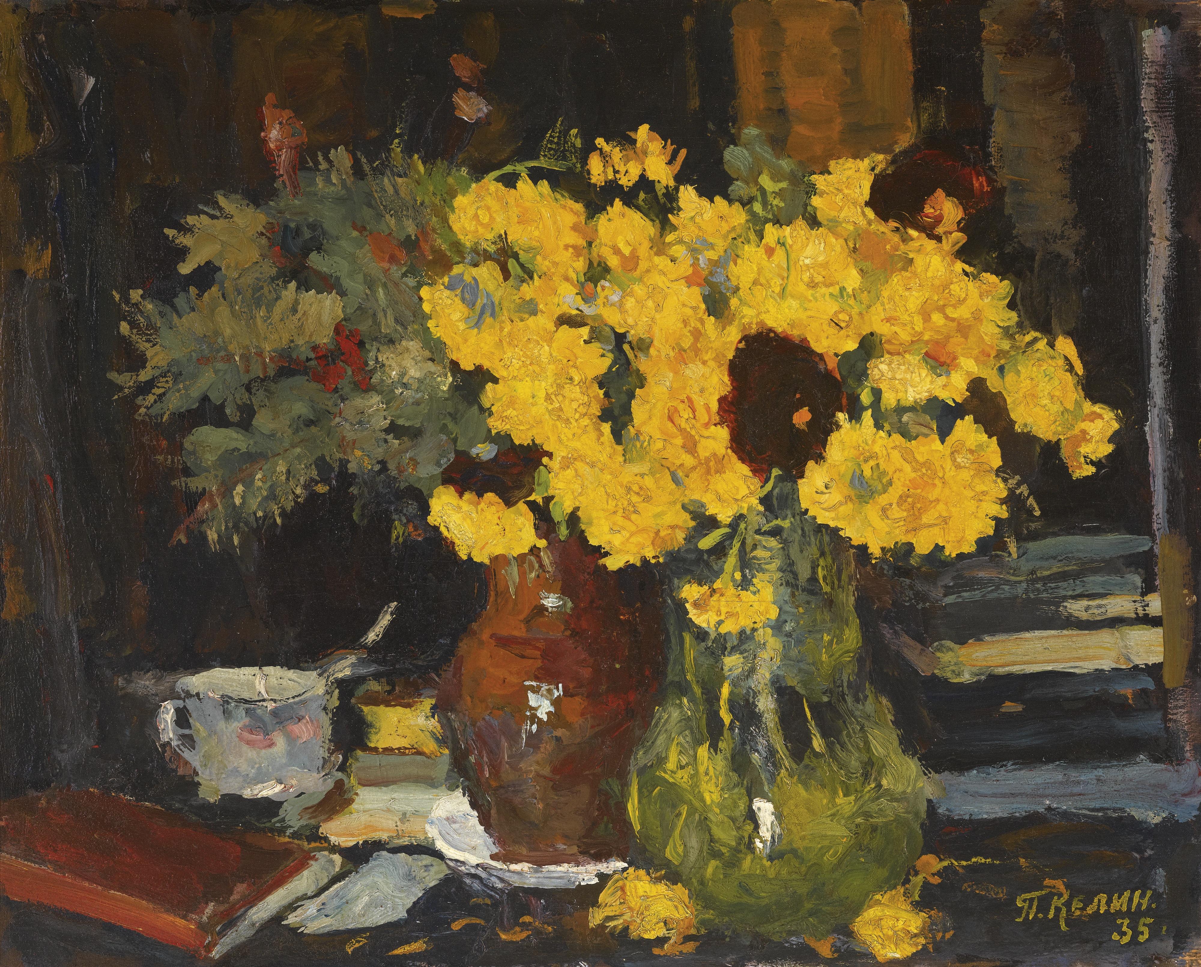 Petr Ivanovich Kelin - Still Life
