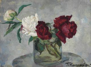 Petr Konchalovsky - Roses In A Vase