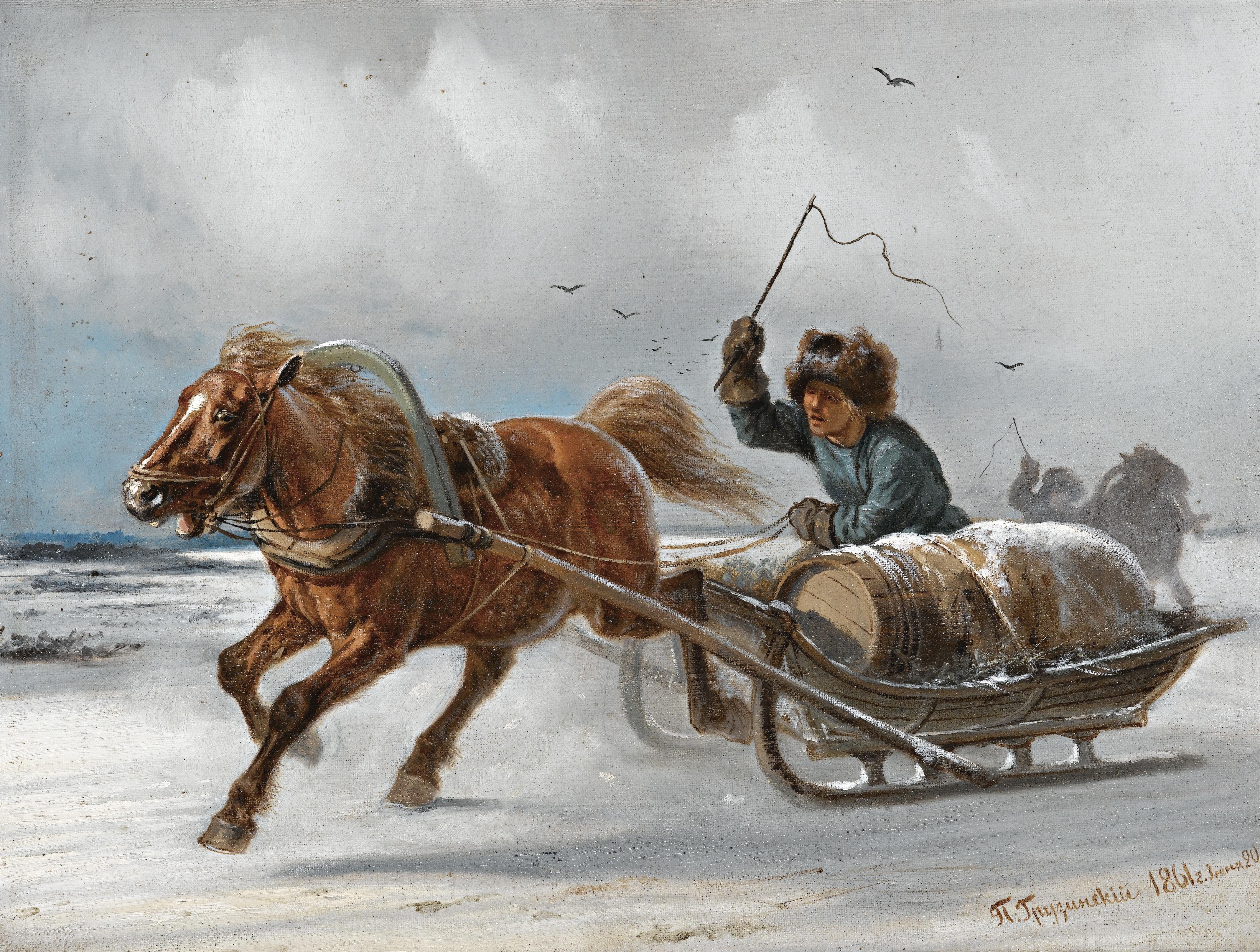 Petr Nikolaevich Gruzinsky - Sleigh Driver