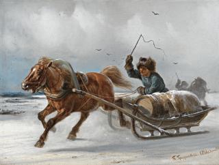 Petr Nikolaevich Gruzinsky - Sleigh Driver