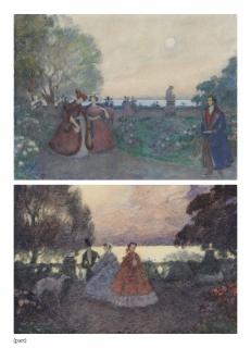 Petr Nilus - The path to the ball; and On the terrace before a lake at twilight