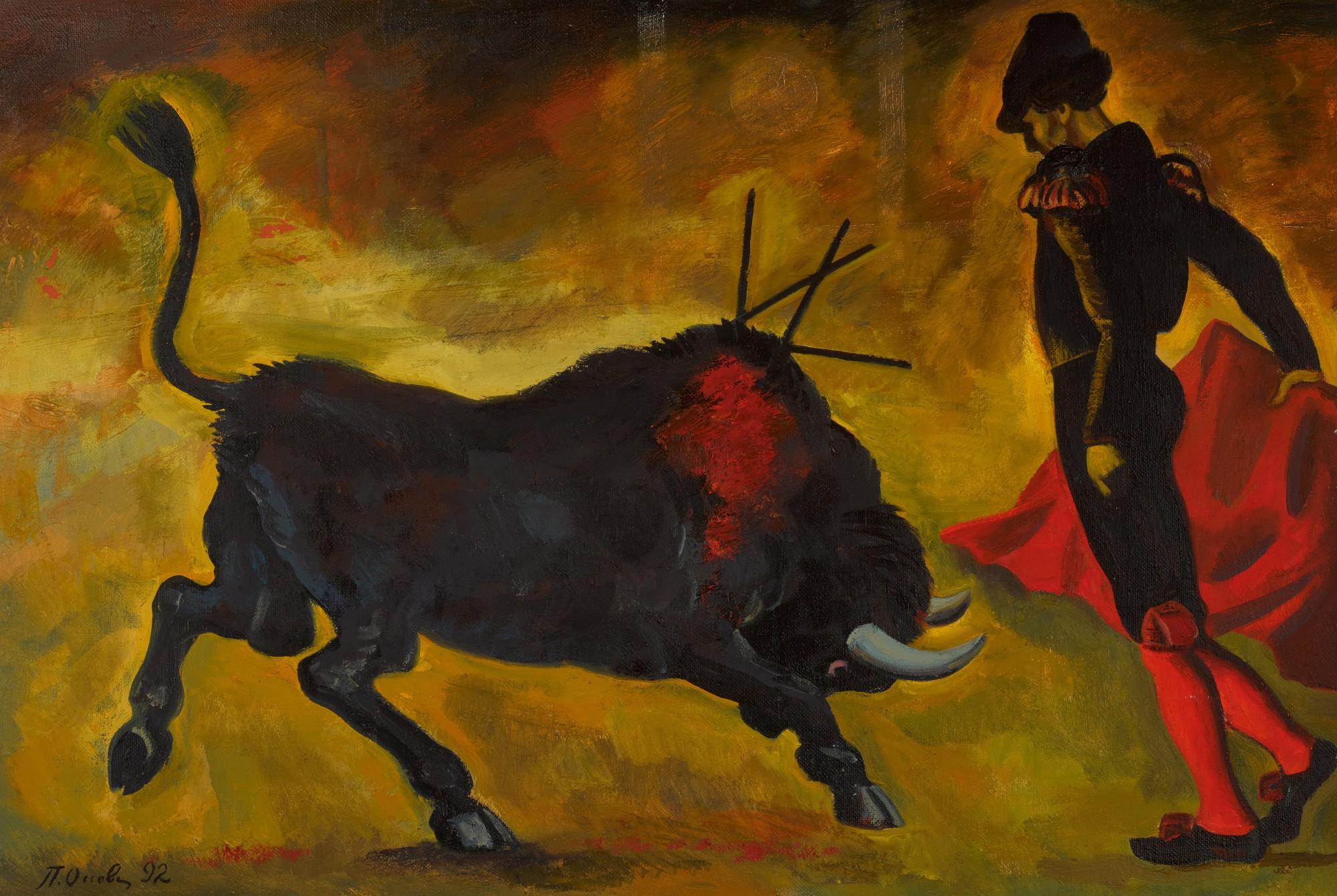 Petr Pavlovich Ossovsky - Bullfighter