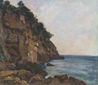 Petr Petrovich Konchalovsky - Cliffs In Sorrento