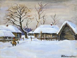 Petr Petrovich Konchalovsky - Dobroe In The Winter