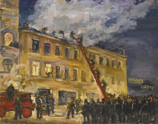 Petr Petrovich Konchalovsky - Fire