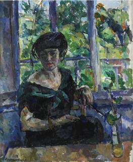 Petr Petrovich Konchalovsky - Portrait Of Madame Pascar
