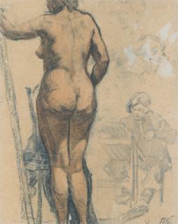 Petr Petrovich Konchalovsky - Standing Nude