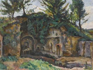 Petr Petrovich Konchalovsky - The Grotto Of Egeria