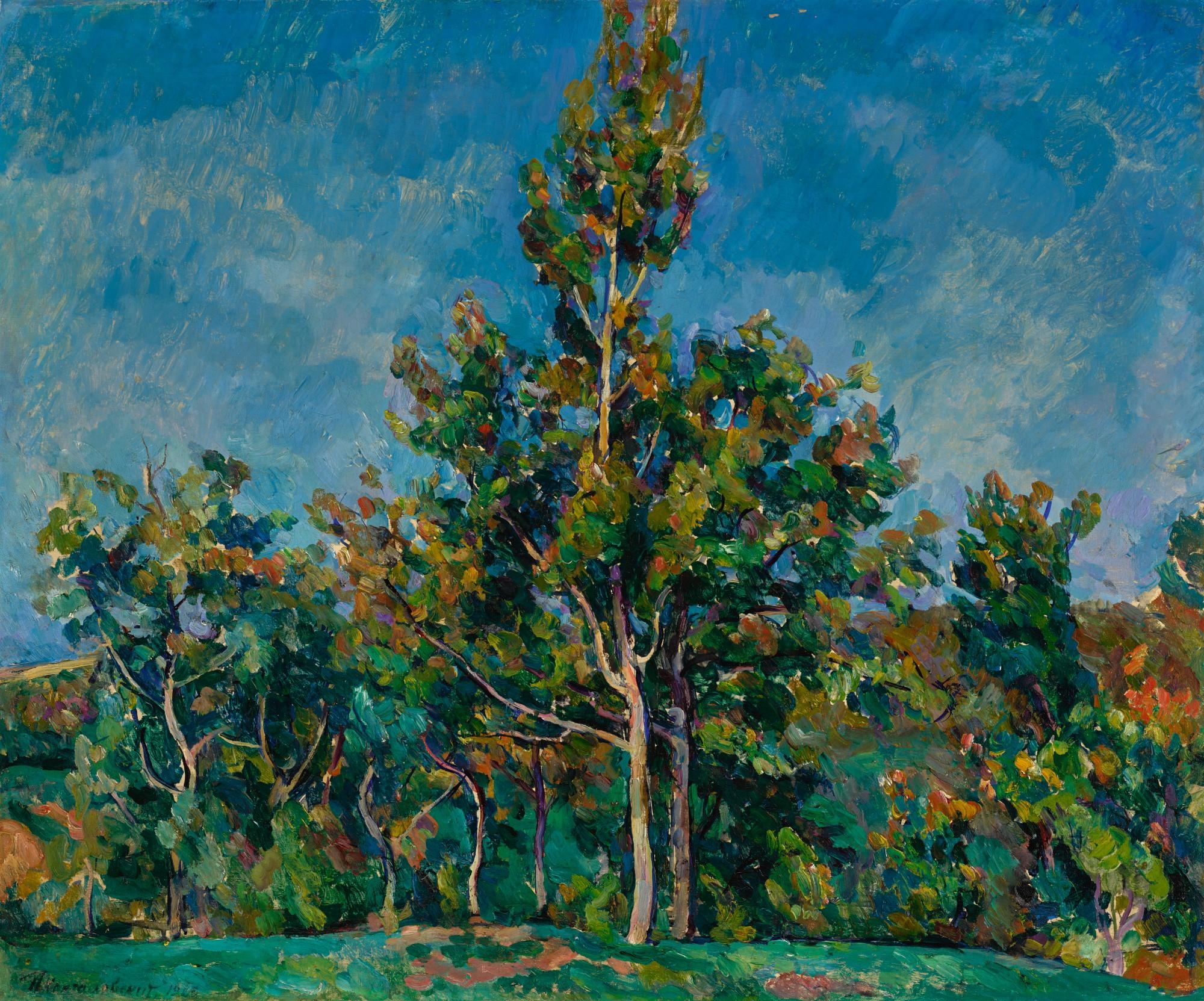 Petr Petrovich Konchalovsky - Tree Against The Sky