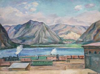 Petr Petrovich Konchalovsky - View Of Apatity Near Kirovsk