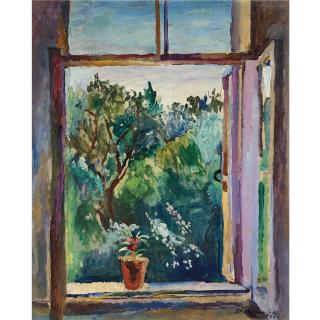 Petr Petrovich Konchalovsky - Window, Balzaminy