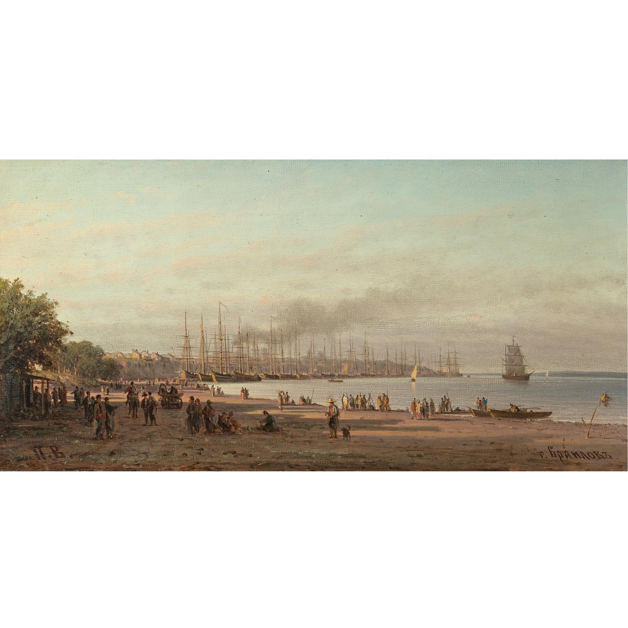 Petr Petrovich Vereschagin - View Of Brailov