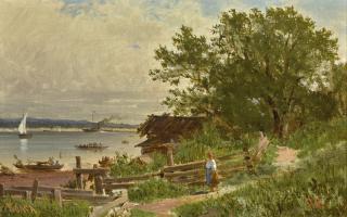 Petr Petrovich Vereshchagin - The Volga